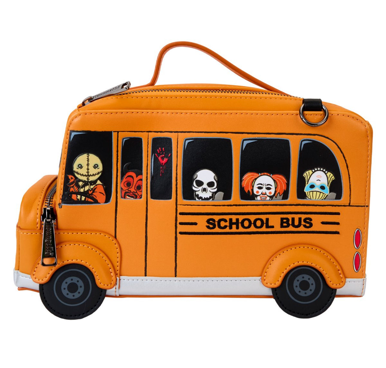 Trick 'R Treat School Bus Mobile Figural Crossbody Bag